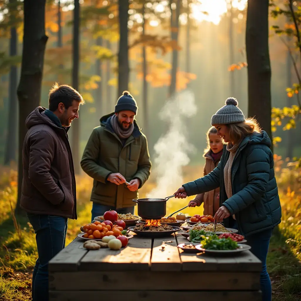Austrianische Gerichte mit einfachen, lokalen Zutaten.