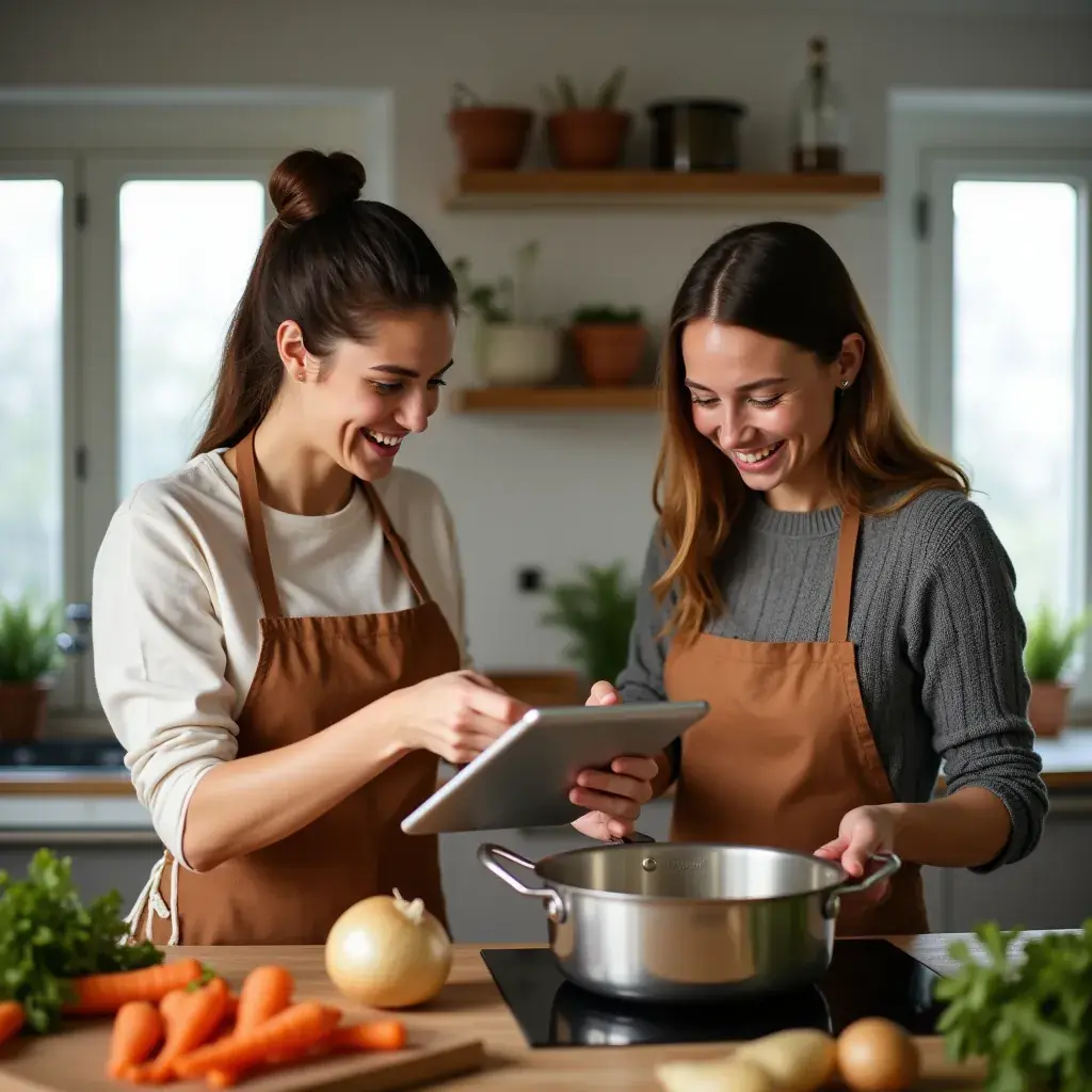 Einfache Abendessen mit frischen Marktprodukten