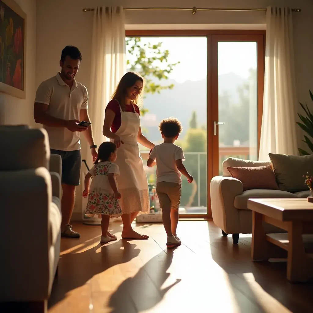 Rahat yaşam alanları için dekorasyon ilhamı.