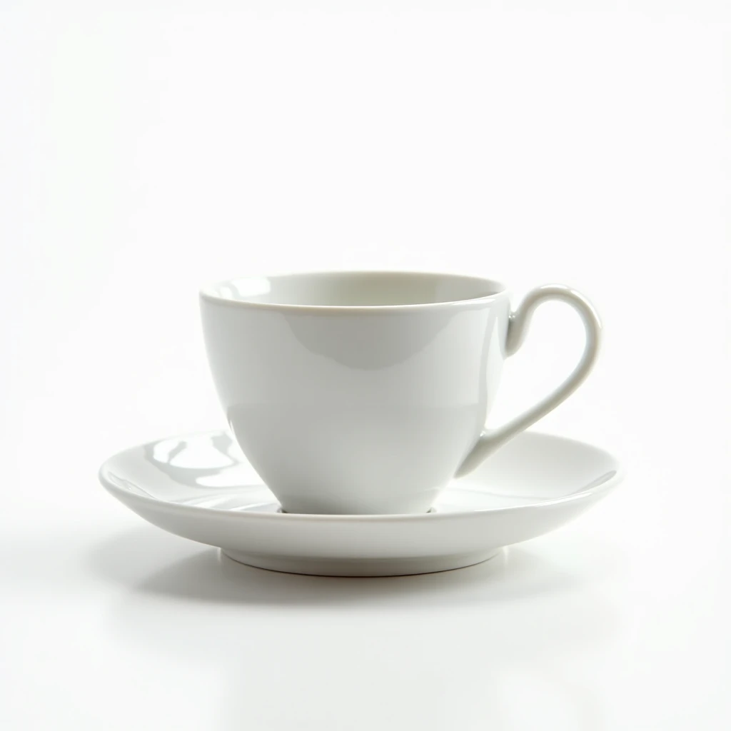 Tee-Set aus Porzellan