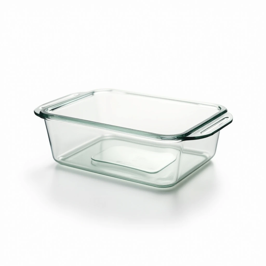 Mikrowellengeeigneter Behälter aus Glas