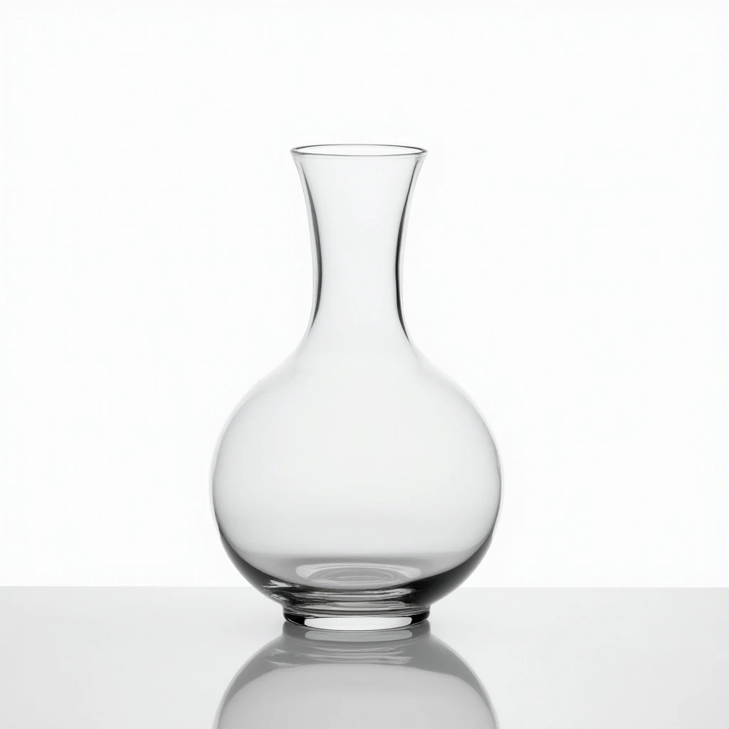 Hochwertige Glasvase