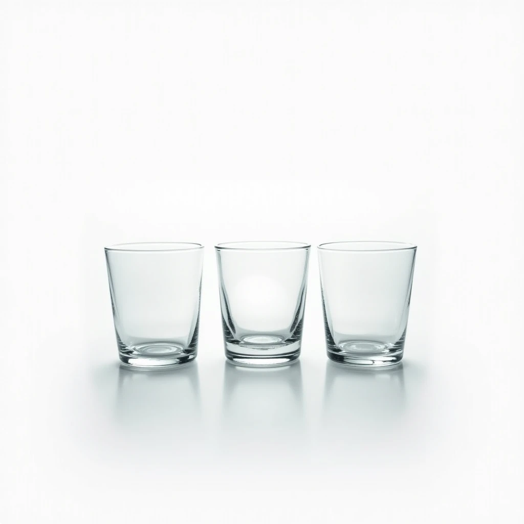 Set von 6 Gläsern für Wasser