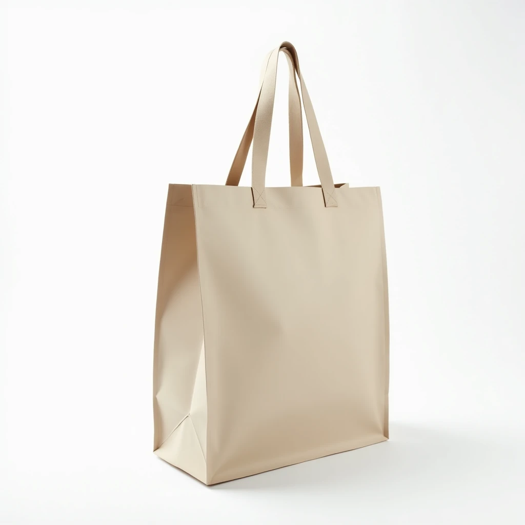 Faltbare Einkaufstasche aus Recyclingmaterial