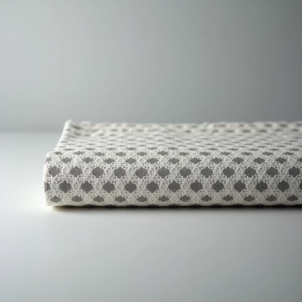 Premium Baumwollgewebe mit geometrischem Muster