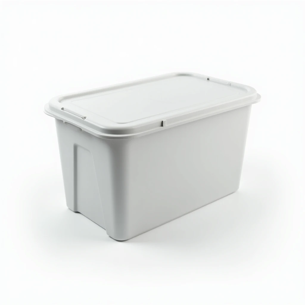 Kunststoff Aufbewahrungskiste mit Deckel