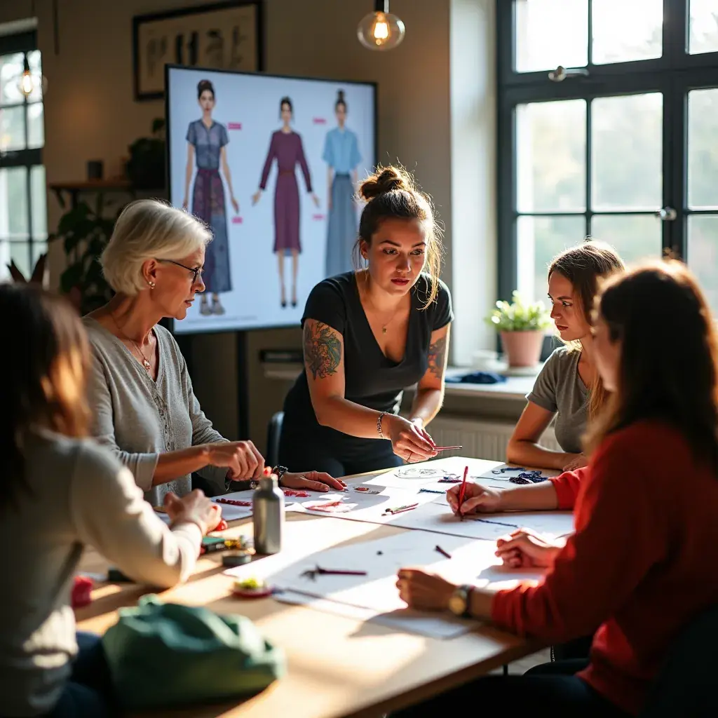 Strategic planning session with leadership team