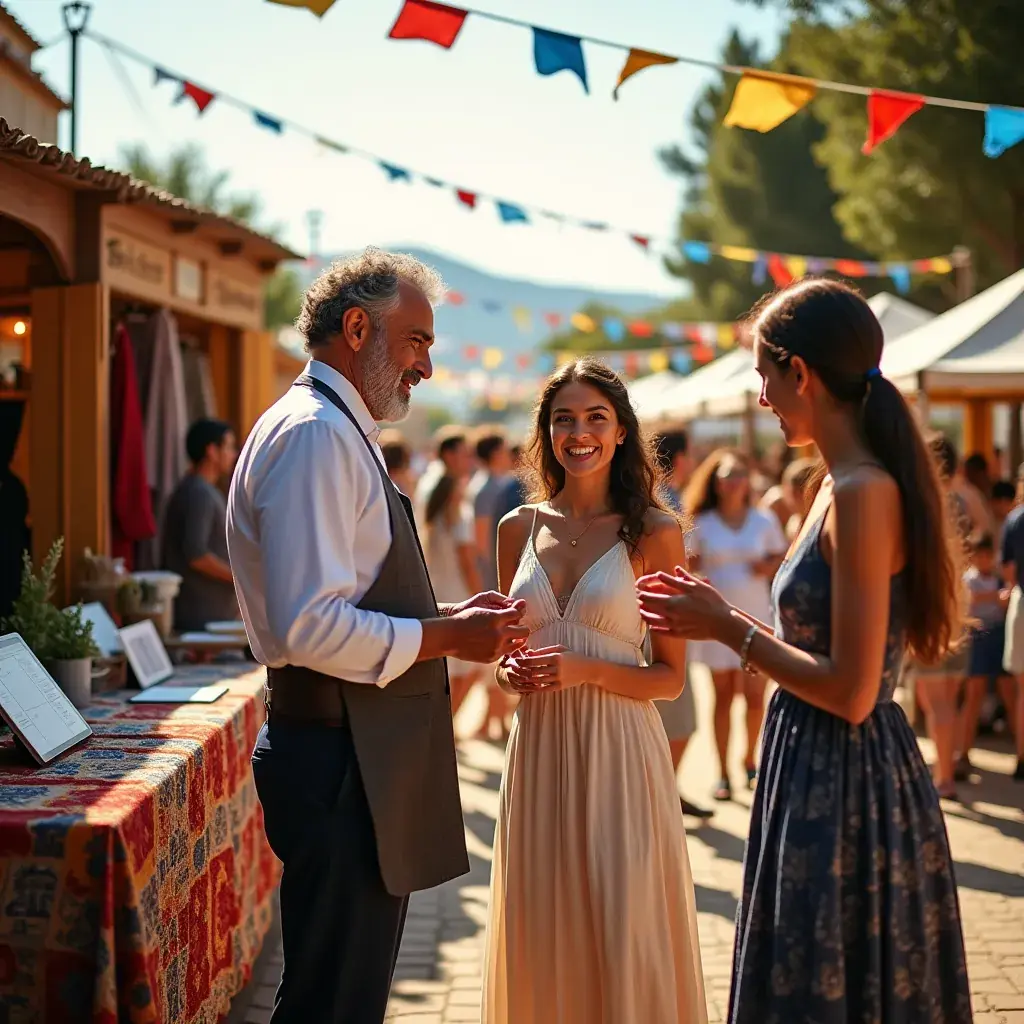 Modern office workspace with collaborative environment